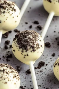 Oreo Cake Pops Photo