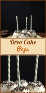 Oreo Cake Pops Vertical Photo
