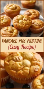 Pancake Mix Muffins (Easy Recipe) Vertical Photo