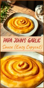 Papa John's Garlic Sauce (Easy Copycat) Vertical Photo