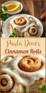 Paula Deen's Cinnamon Rolls Vertical Photo