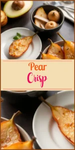 Pear Crisp Vertical Photo