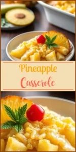 Pineapple Casserole Vertical Photo