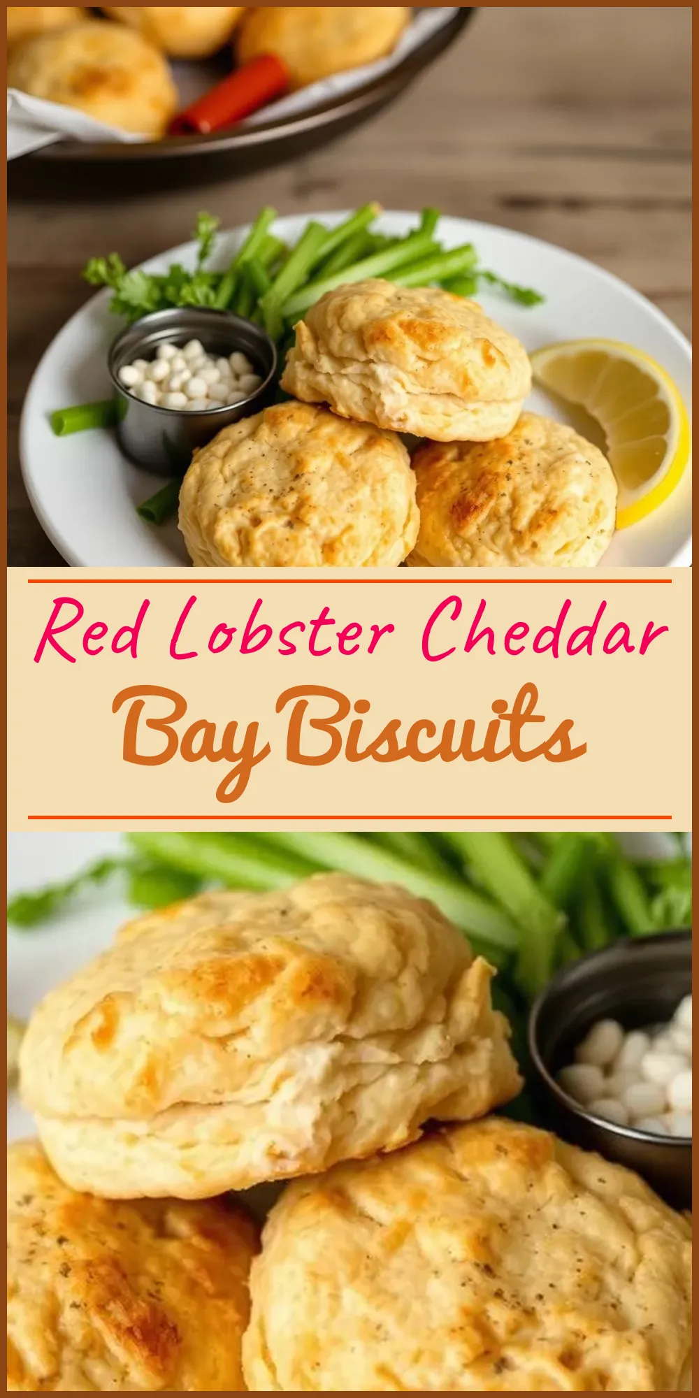 Red Lobster Cheddar Bay Biscuits Vertical Photo