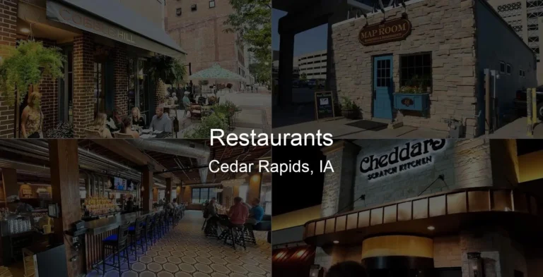 Restaurants in Cedar Rapids, IA Photo