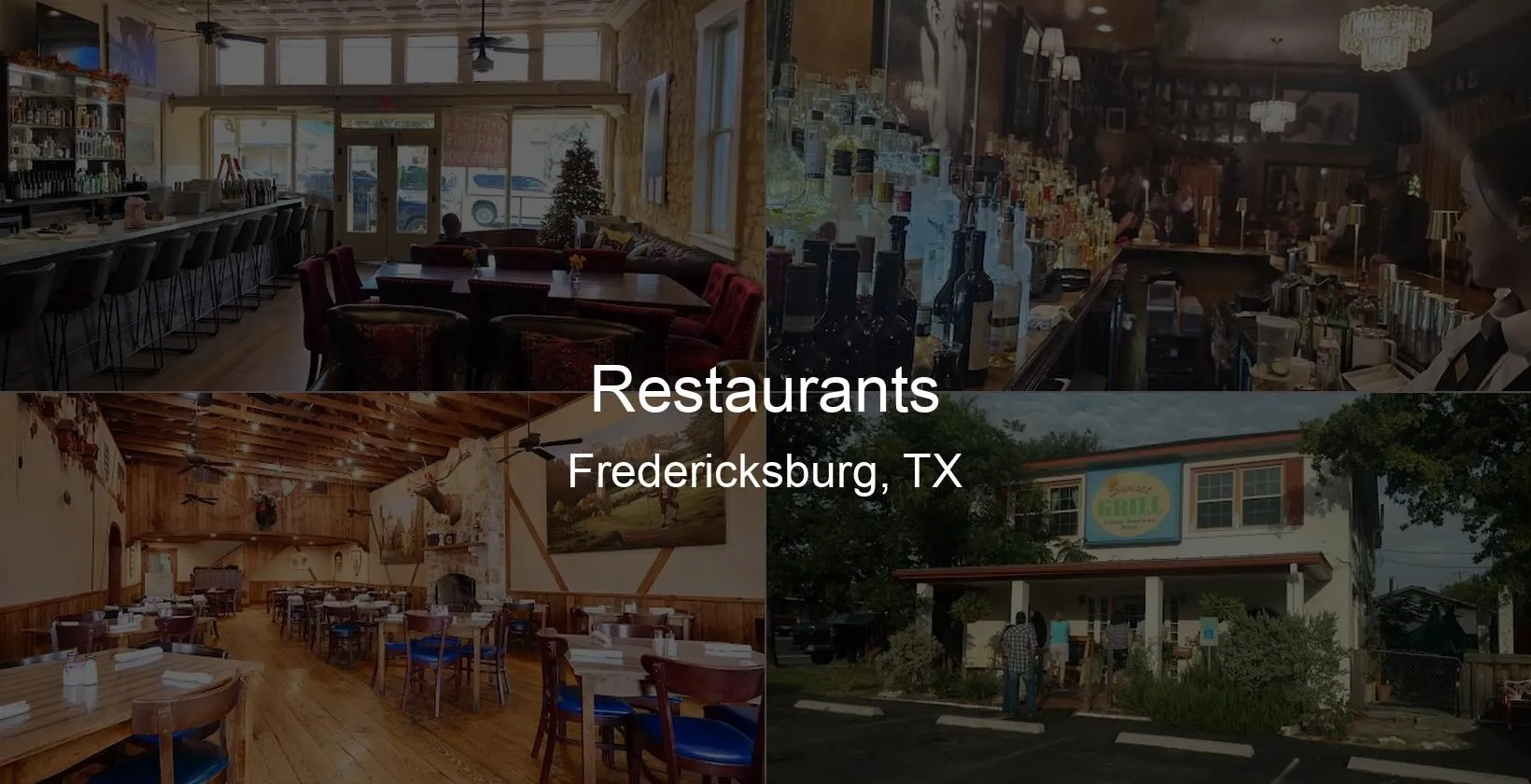 Restaurants in Fredericksburg, TX Photo