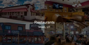 Restaurants in Moab, UT Photo