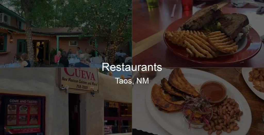 Restaurants in Taos, NM Photo