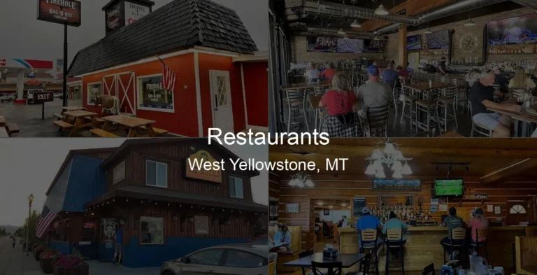 Restaurants in West Yellowstone, MT Photo