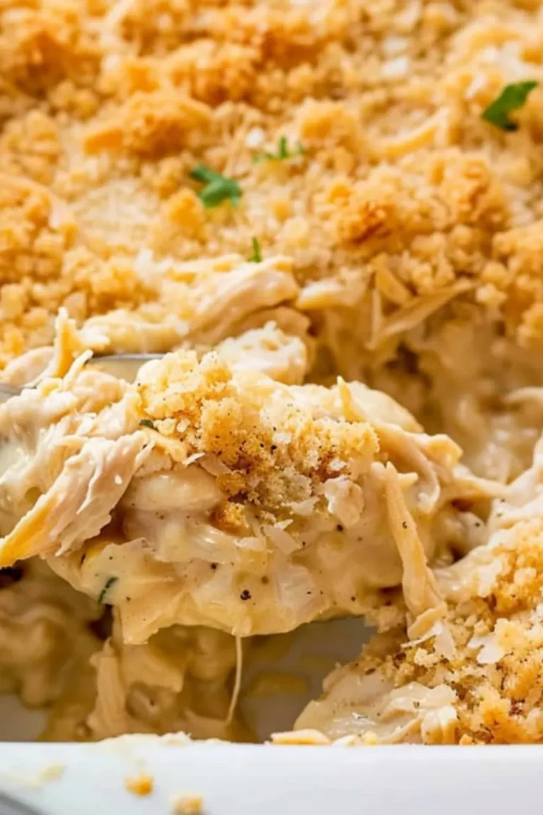 Ritz Cracker Chicken Casserole Photo
