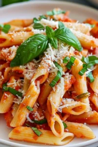 Roasted Red Pepper Pasta Photo