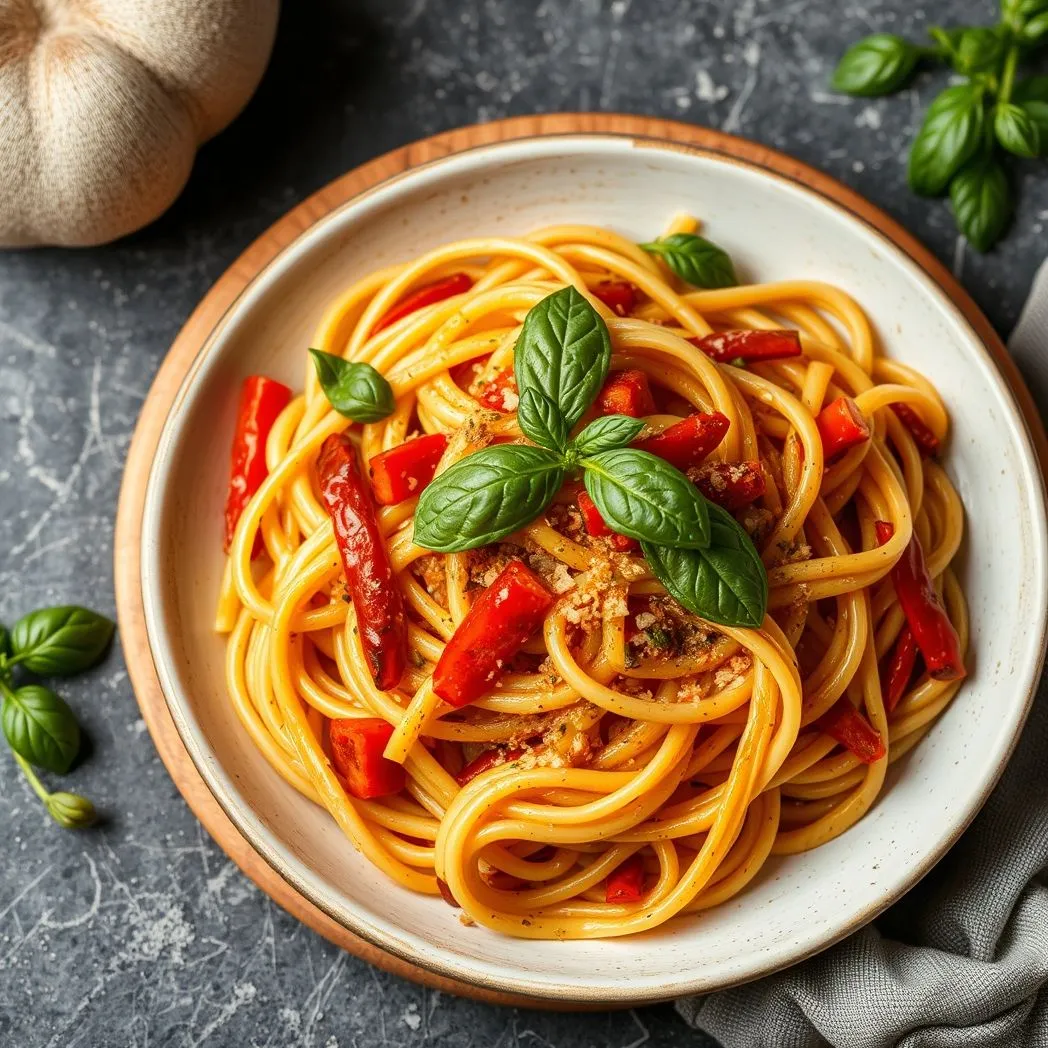 Roasted Red Pepper Pasta
