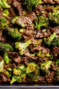 Sheet-Pan Beef and Broccoli Photo