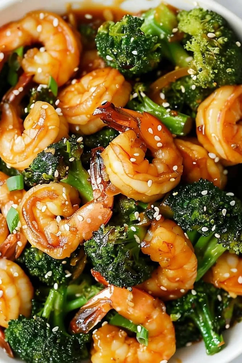 Shrimp and Broccoli Stir-Fry Photo