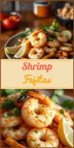 Shrimp Fajitas Vertical Photo