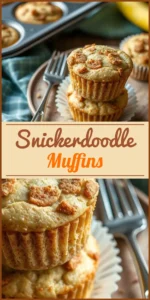 Snickerdoodle Muffins Vertical Photo