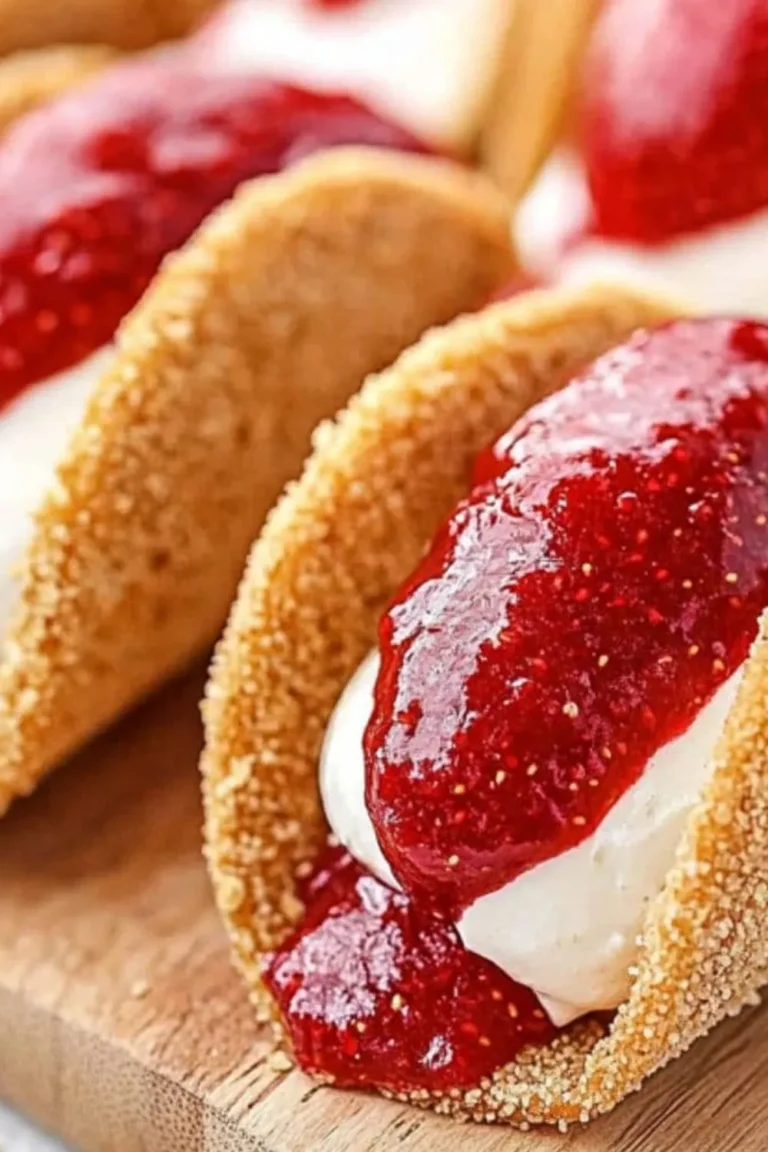 Strawberry Cheesecake Tacos Photo