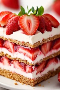 Strawberry Icebox Cake Photo