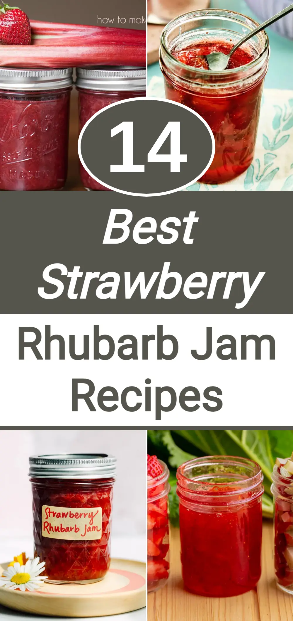 Strawberry Rhubarb Jam Recipes