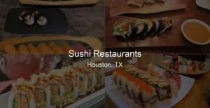 Sushi Restaurants in Houston, TX Photo