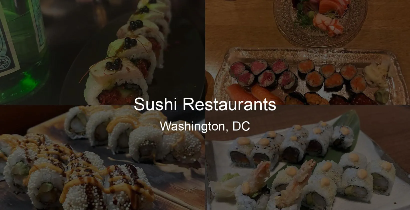 Sushi Restaurants in Washington, DC Photo