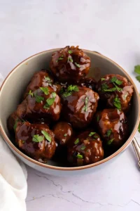 Sweet and Sour Meatballs Photo
