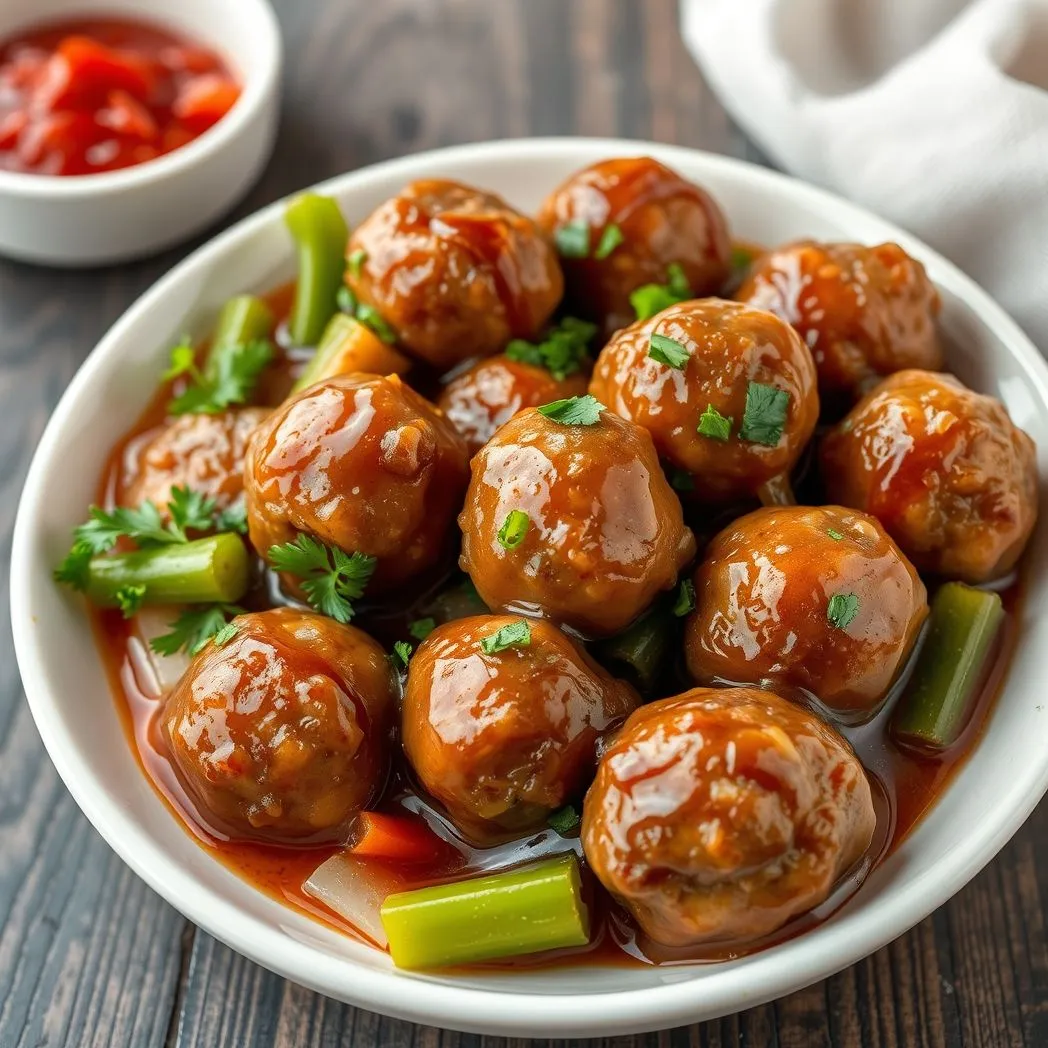 Sweet and Sour Meatballs