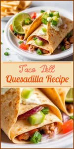 Taco Bell Quesadilla Recipe Vertical Photo
