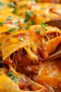 Taco Stuffed Shells Photo