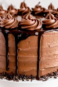 Triple Chocolate Cake Photo