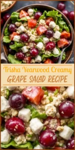 Trisha Yearwood Creamy Grape Salad Recipe Vertical Photo