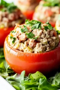 Tuna-Stuffed Tomatoes Photo