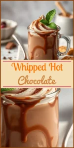 Whipped Hot Chocolate Vertical Photo